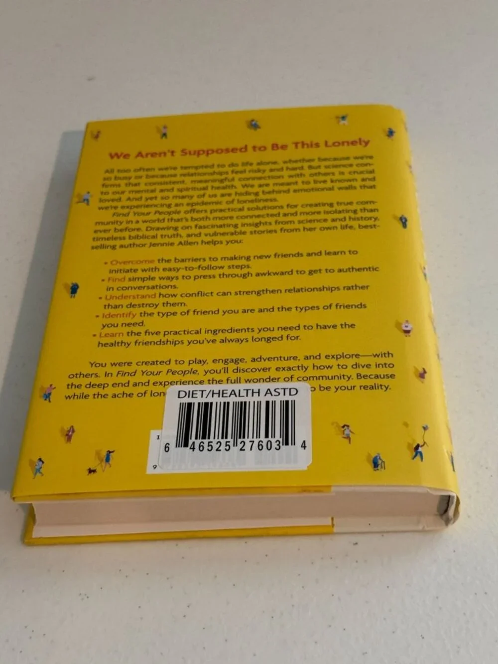 Find Your People Jennie Allen New Hardcover Christian Living Book